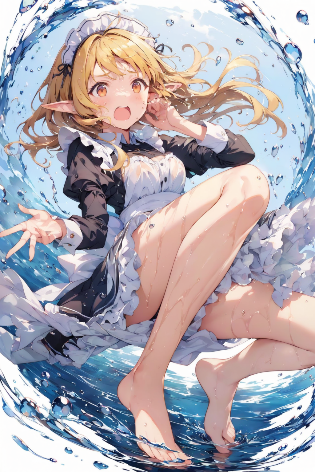 流しメイドエルフ