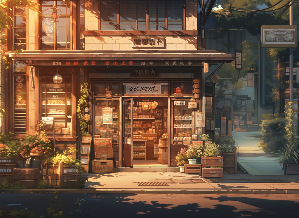 文化的な雰囲気が漂う老舗店
