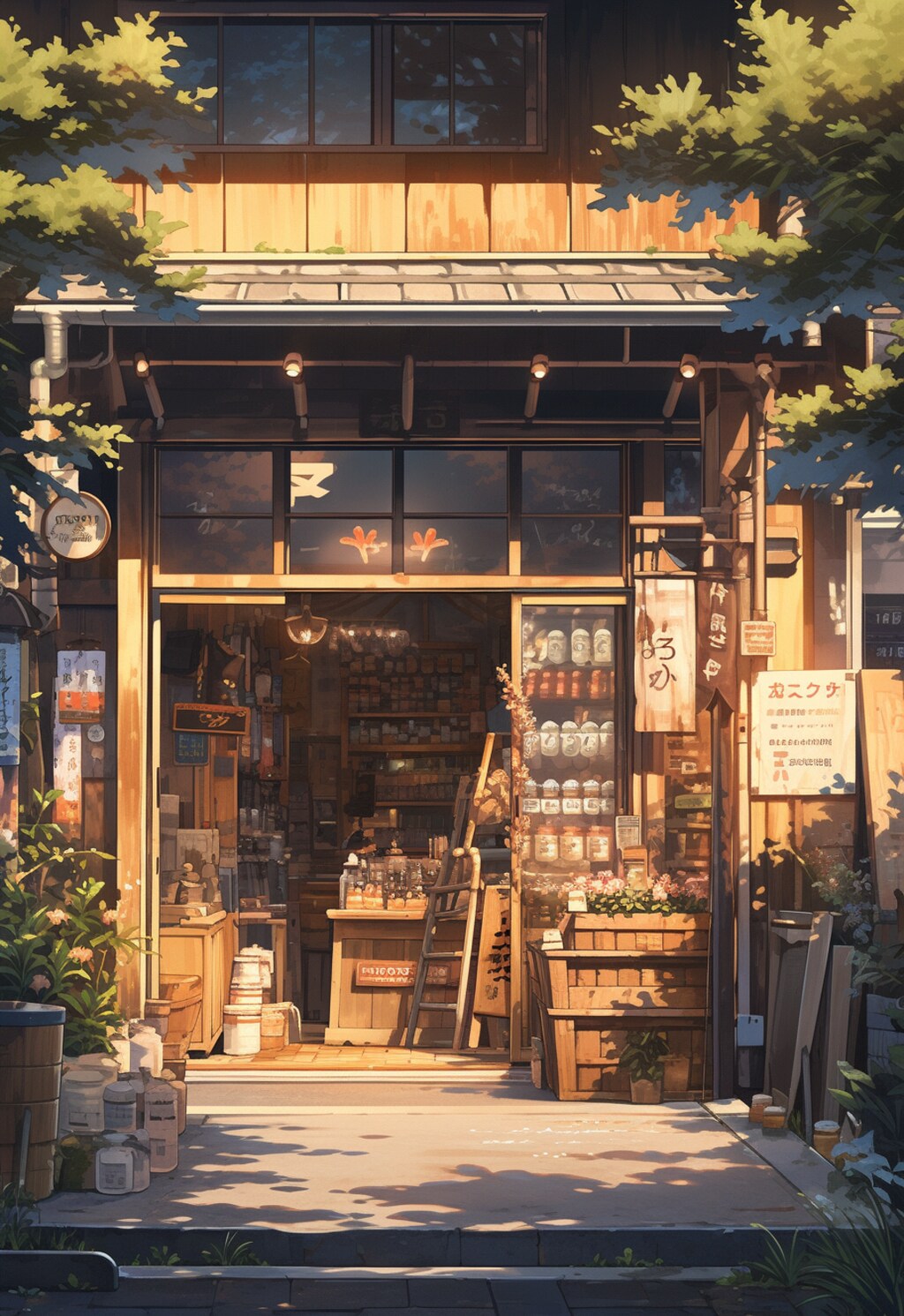 文化的な雰囲気が漂う老舗店