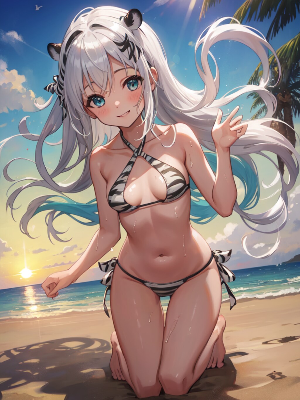 ゼブラです。カッコいいでしょ？