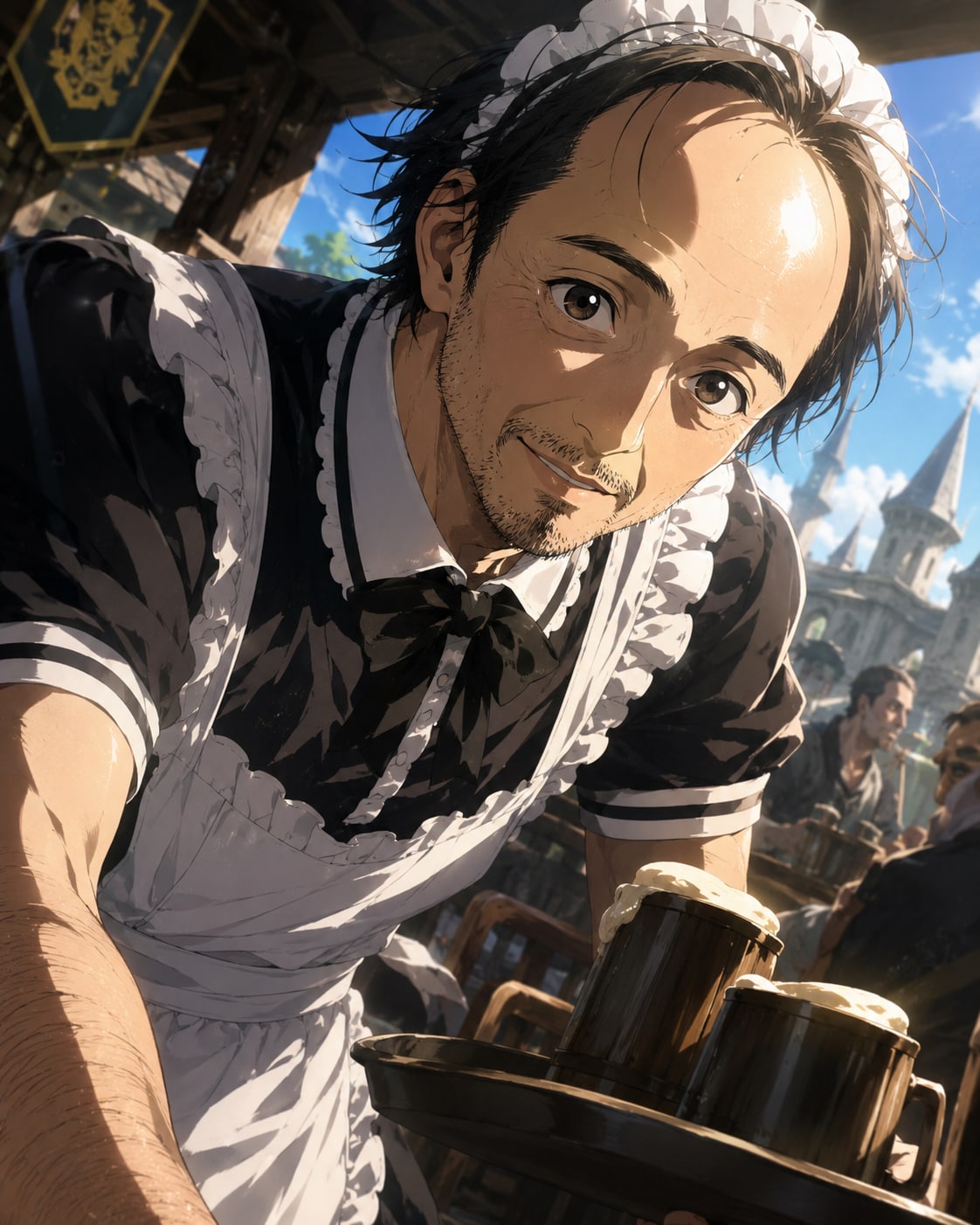 ある日突然異世界メイド | の人気AIイラスト・グラビア