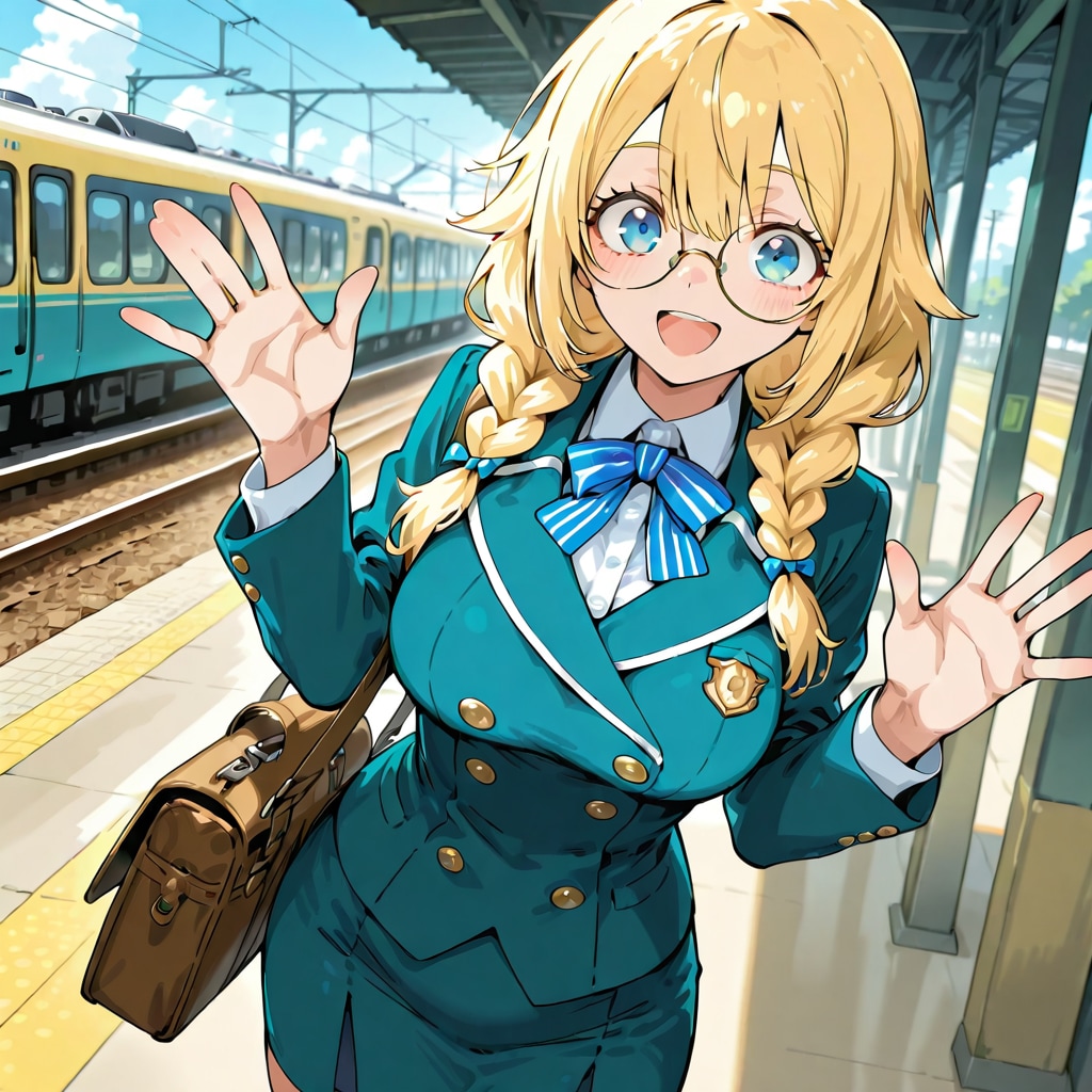 通勤ナオちゃん | の人気AIイラスト・グラビア