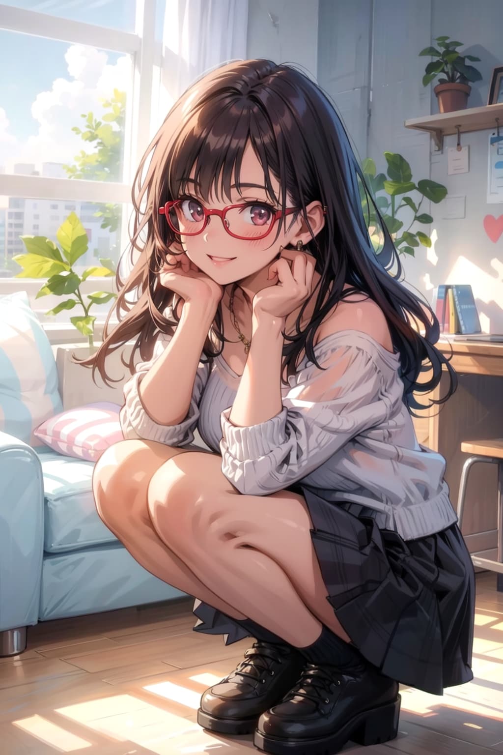 メガネのお姉さん | の人気AIイラスト・グラビア