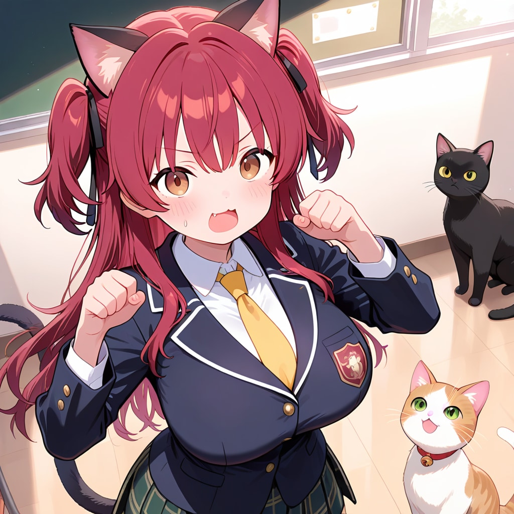 ねこ千尋ちゃん！　No.202　2025年12月17日(水) | の人気AIイラスト・グラビア