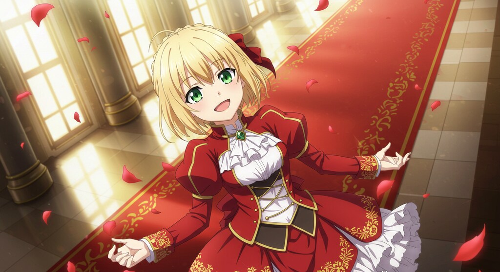 赤セイバーちゃん