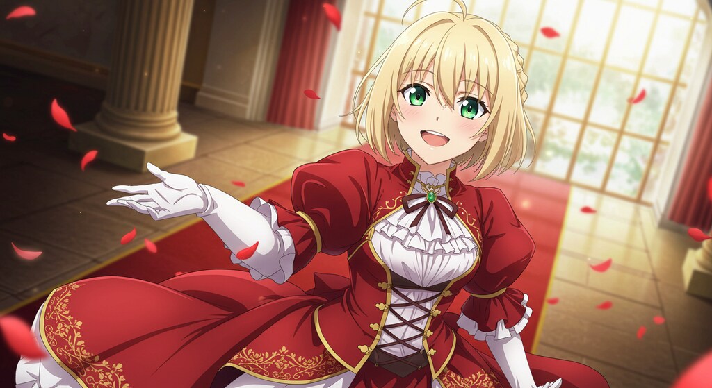 赤セイバーちゃん