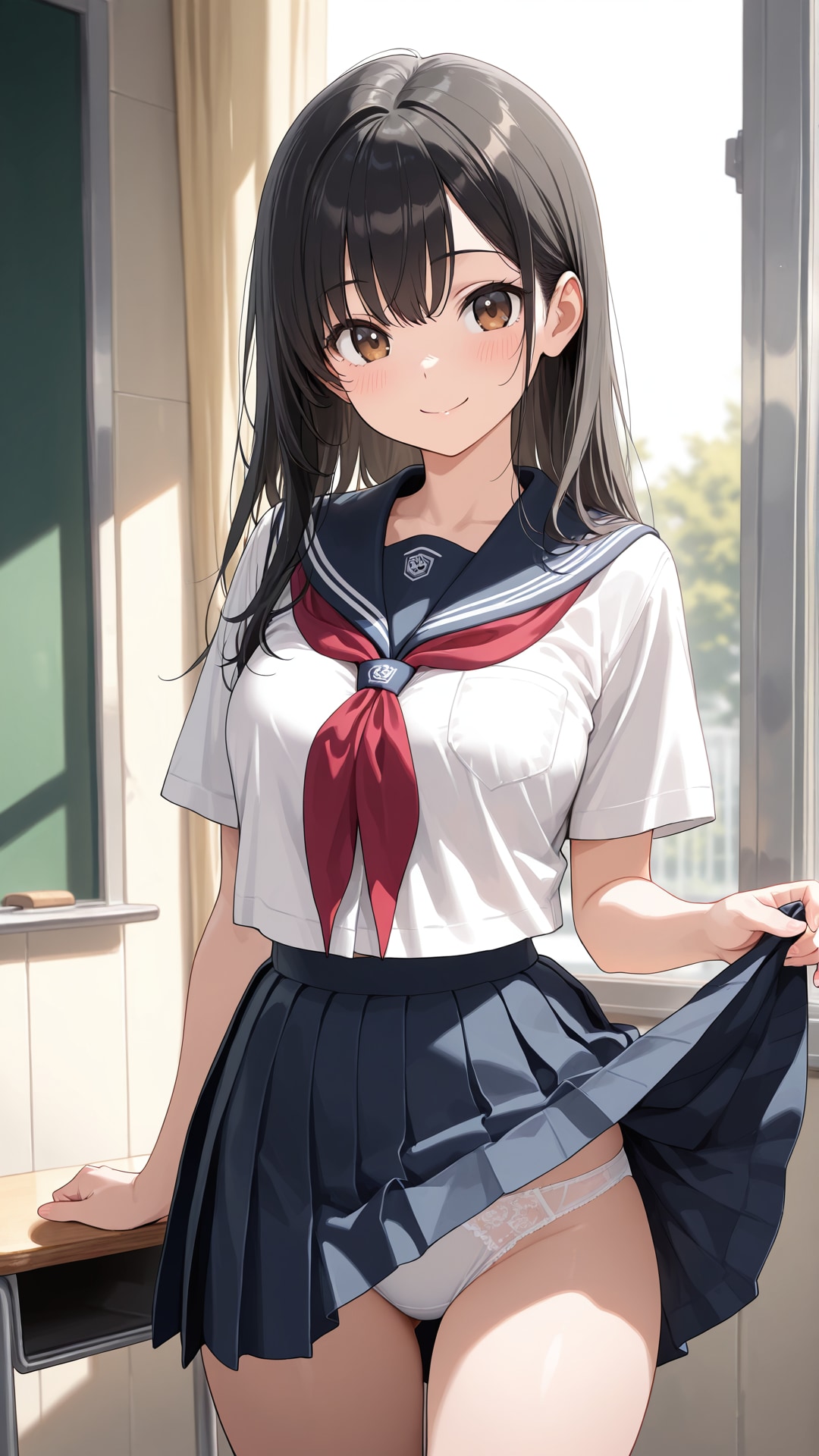 美少女パンチラ9
