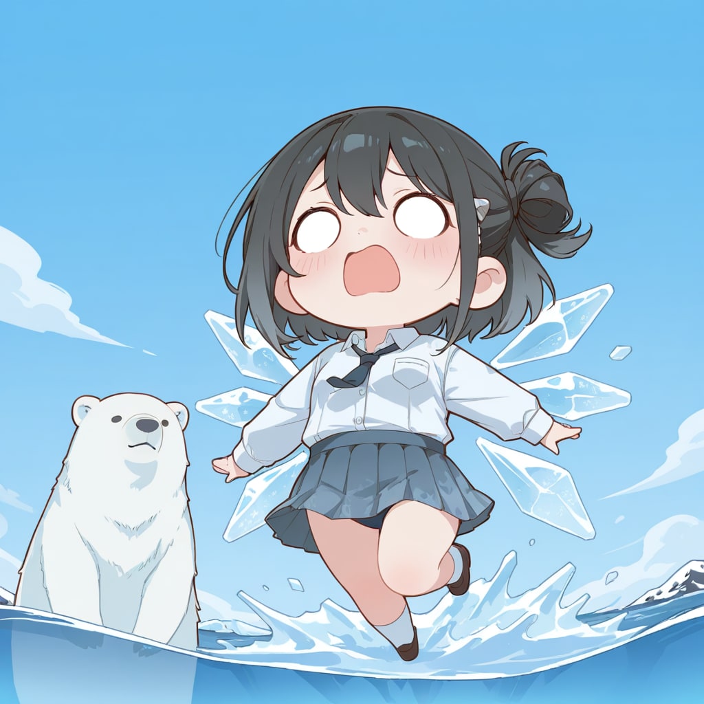 止めよう地球温暖化（暑すぎて死にそう）