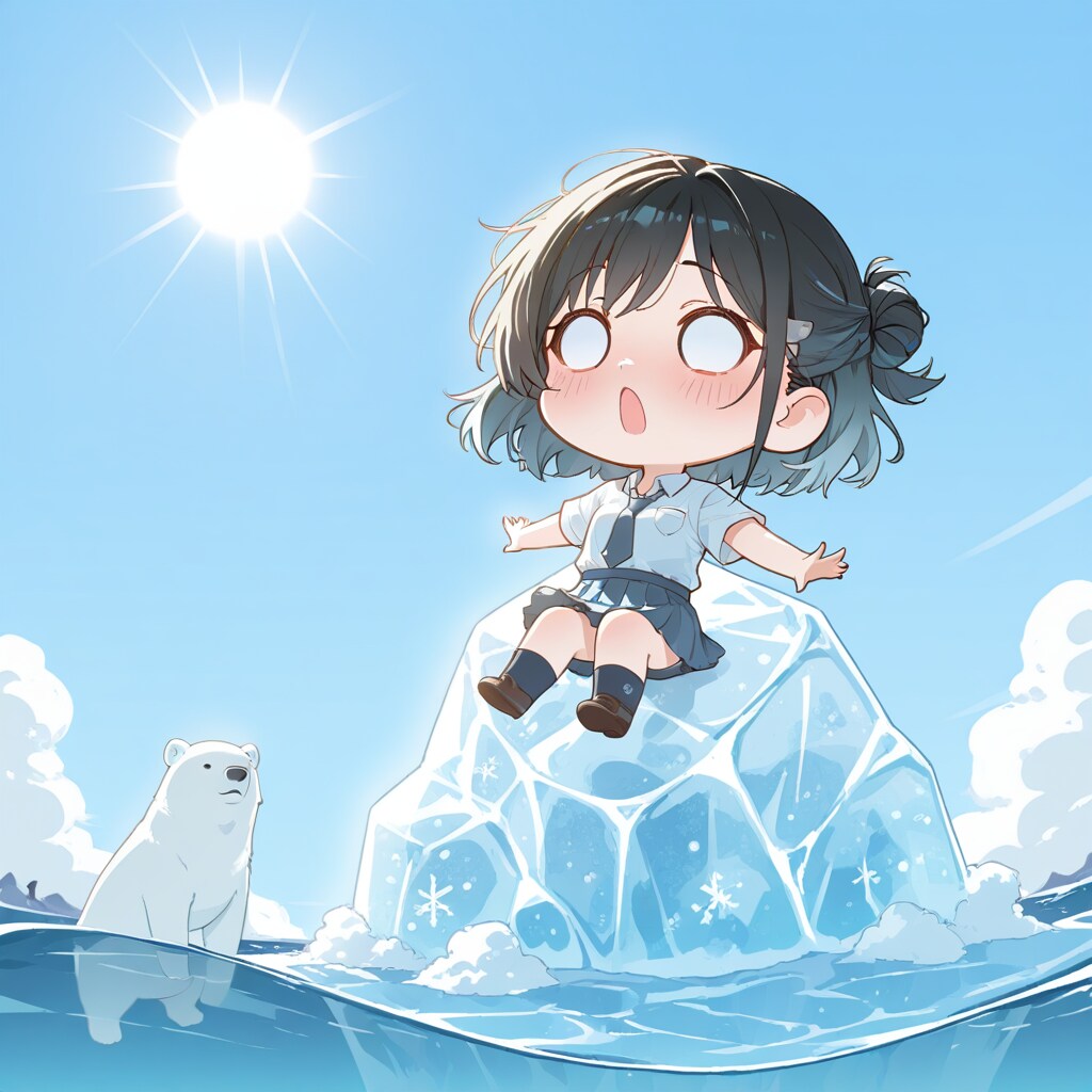止めよう地球温暖化（暑すぎて死にそう）