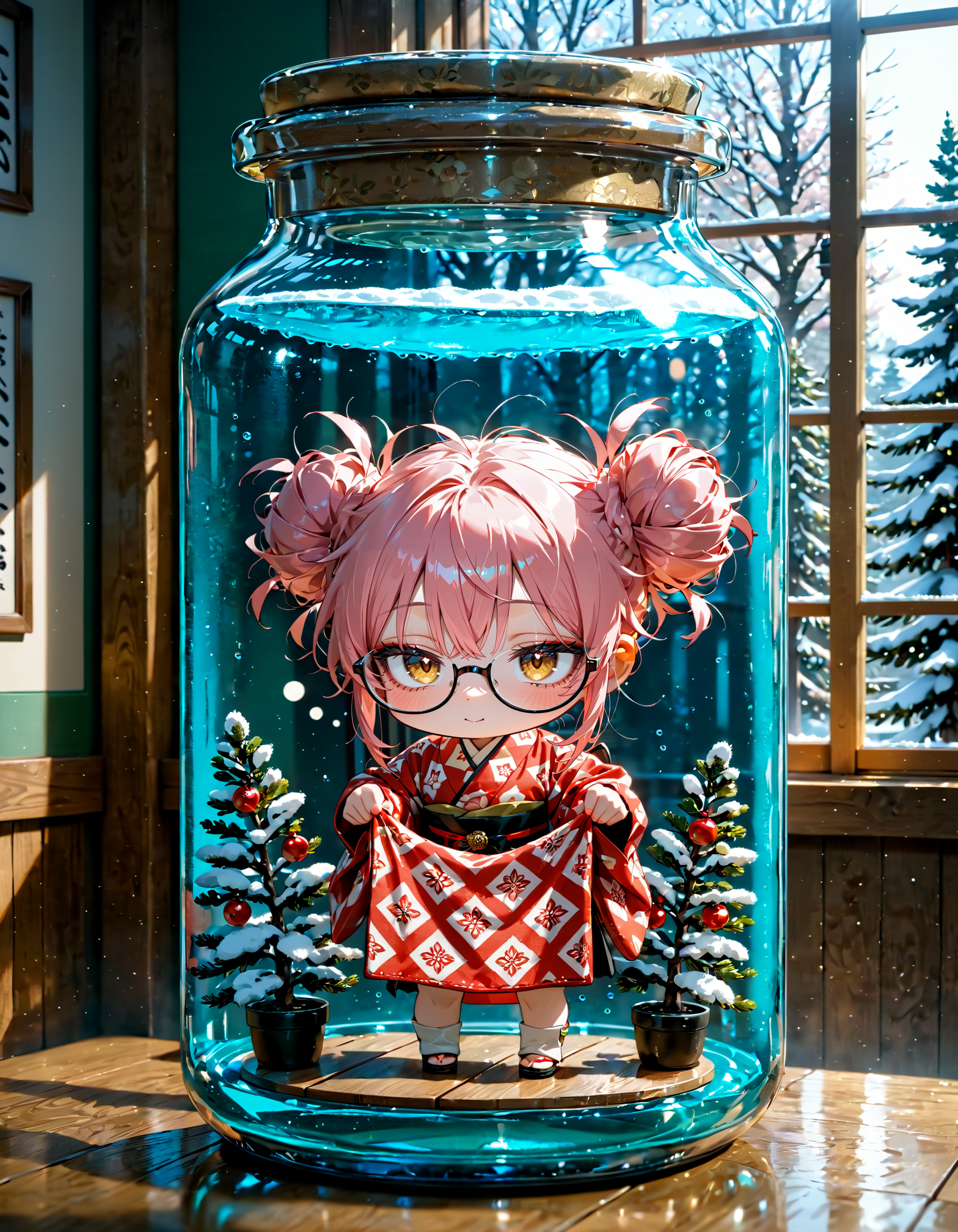 今日は何の日？　ふろしきの日 | の人気AIイラスト・グラビア