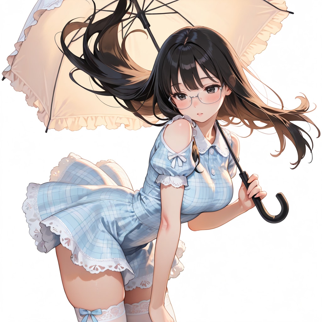 詩織ちゃん「雨と…」 | の人気AIイラスト・グラビア