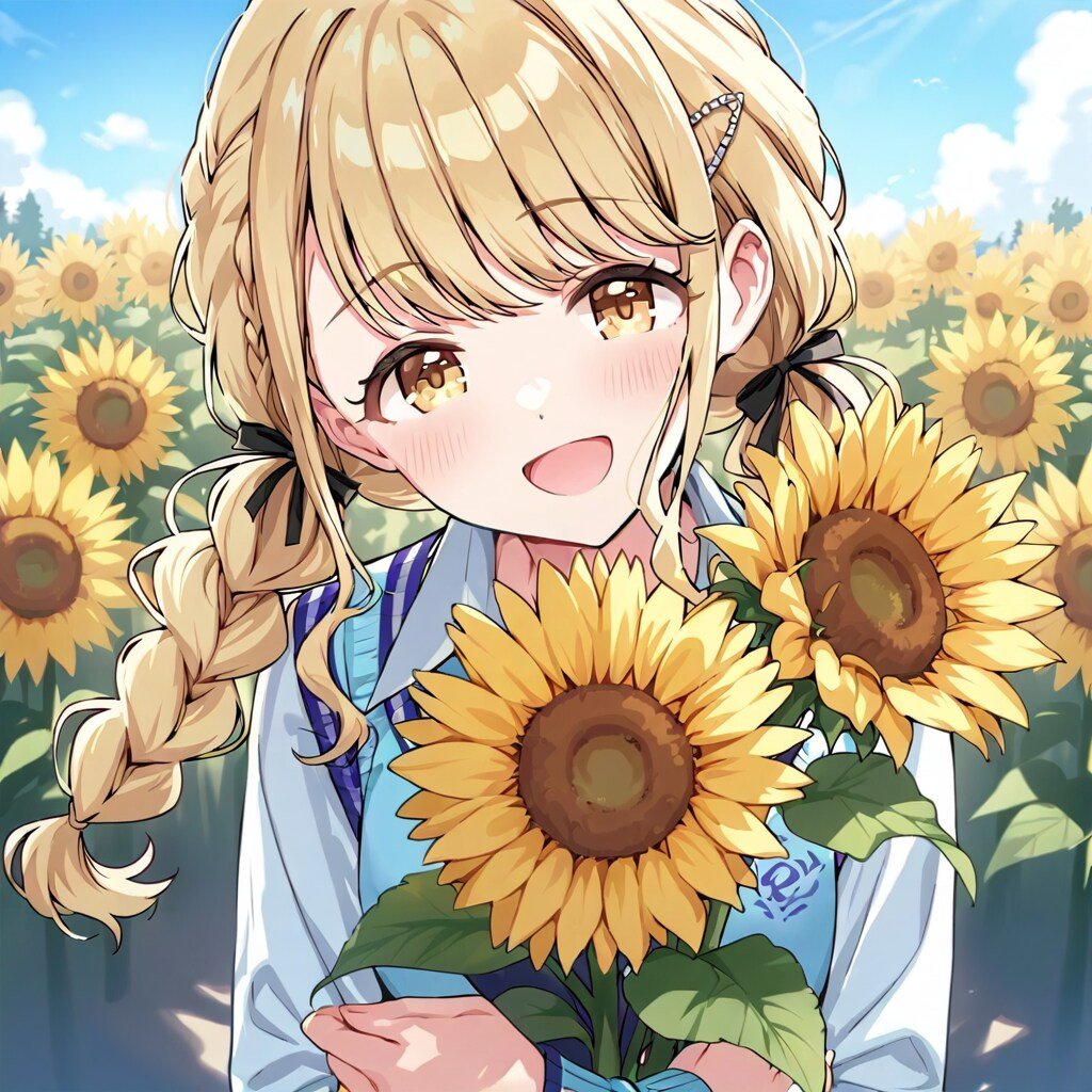 プロデューサーさんに向日葵を贈ろう