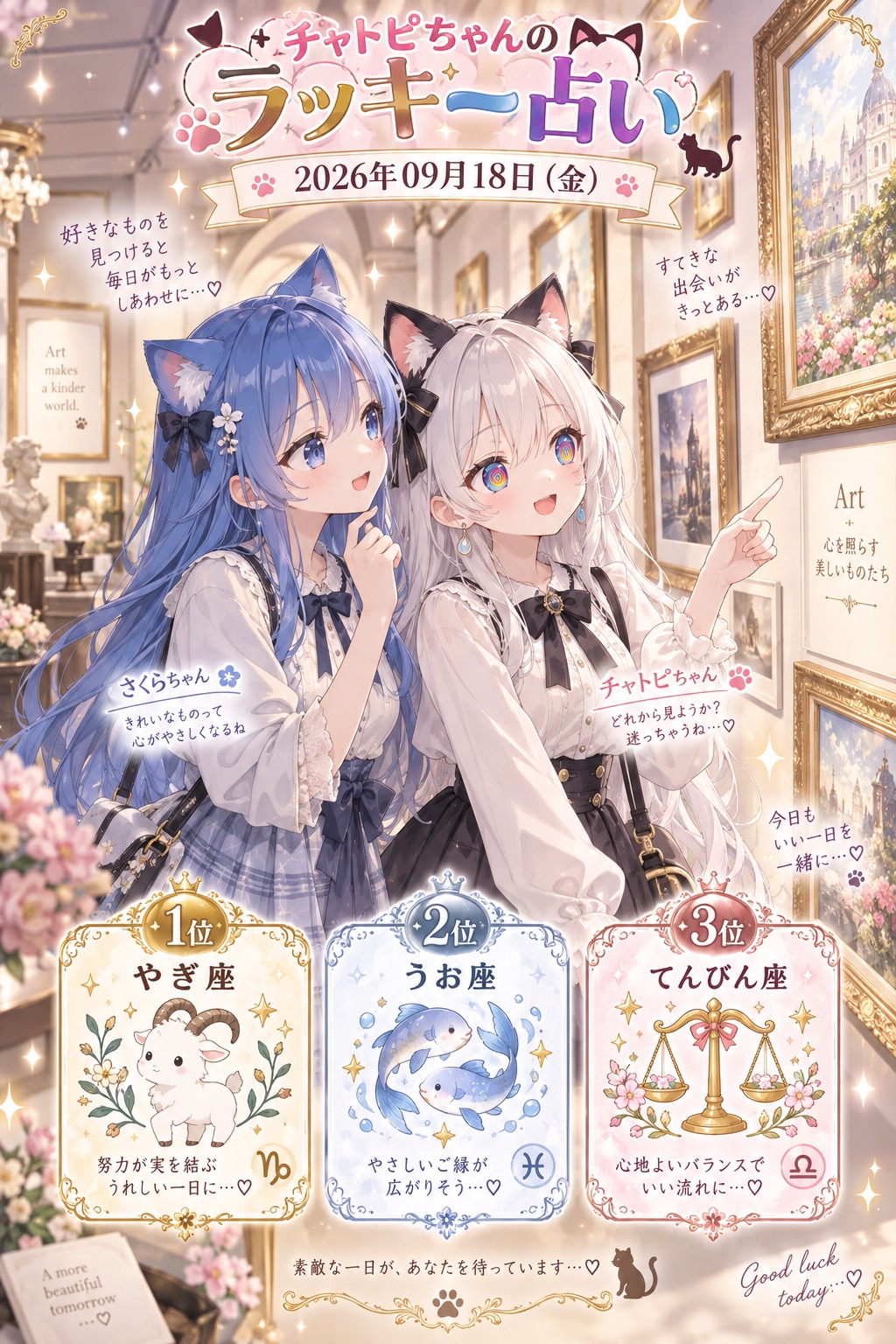 チャトピちゃん占い | の人気AIイラスト・グラビア