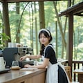 新緑カフェのメイド 2 10枚目