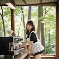 新緑カフェのメイド 2 4枚目