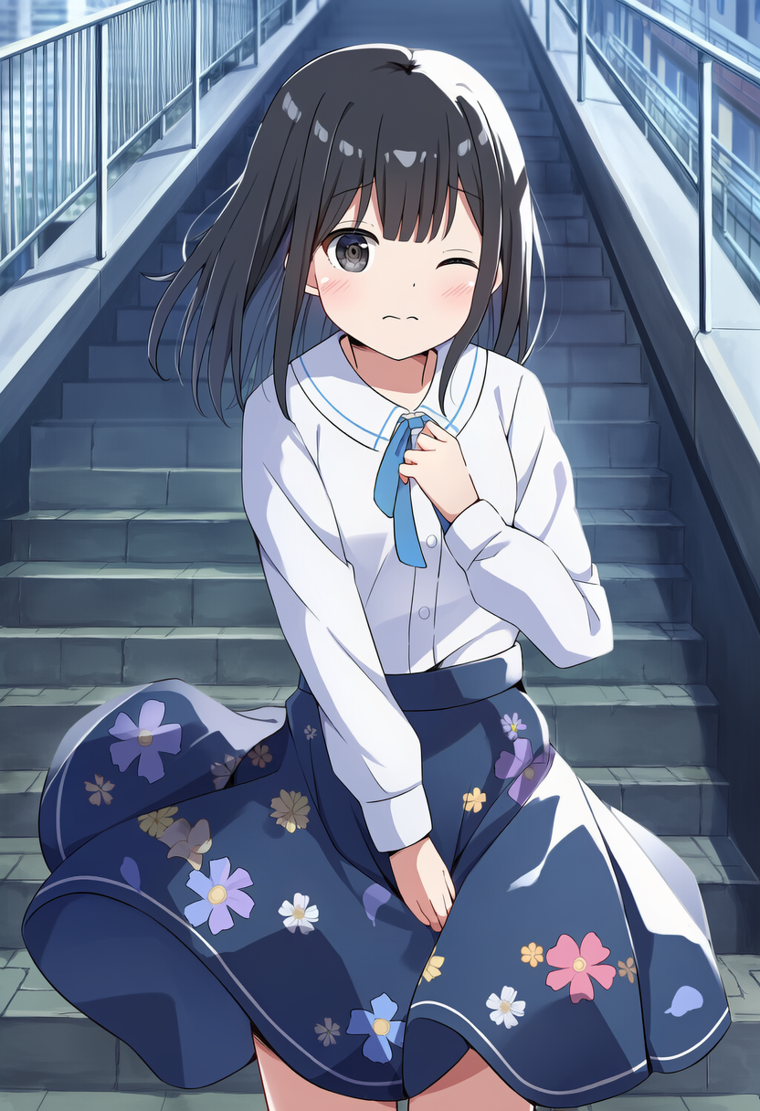 今日は風がつよいね？【水城ゆかり】