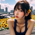 スク水ひなたぼっこ 9枚目