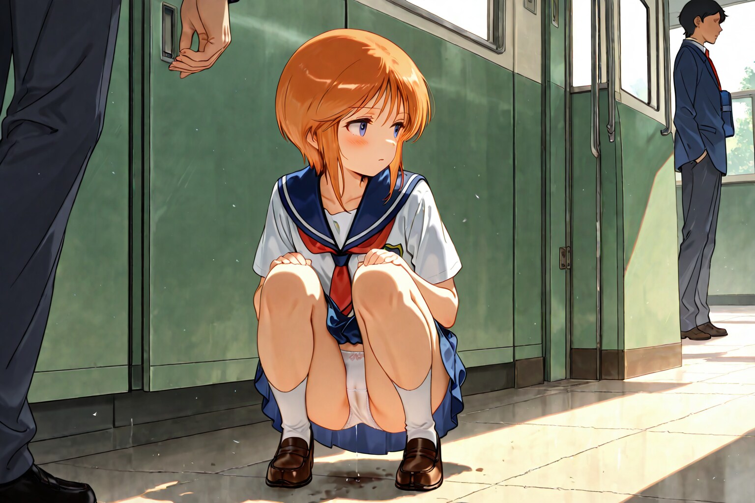 こっそりと