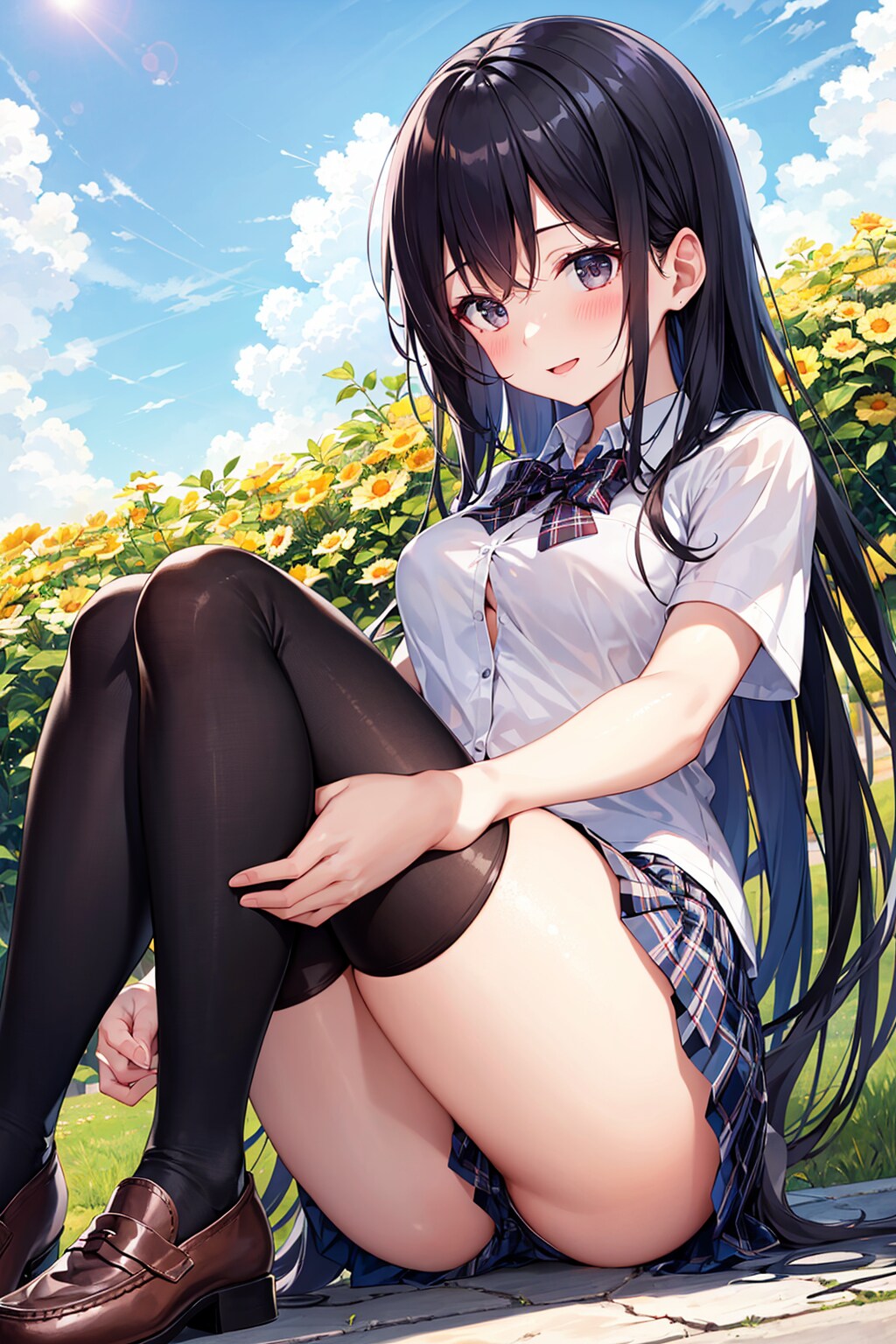 黒髪ちゃん