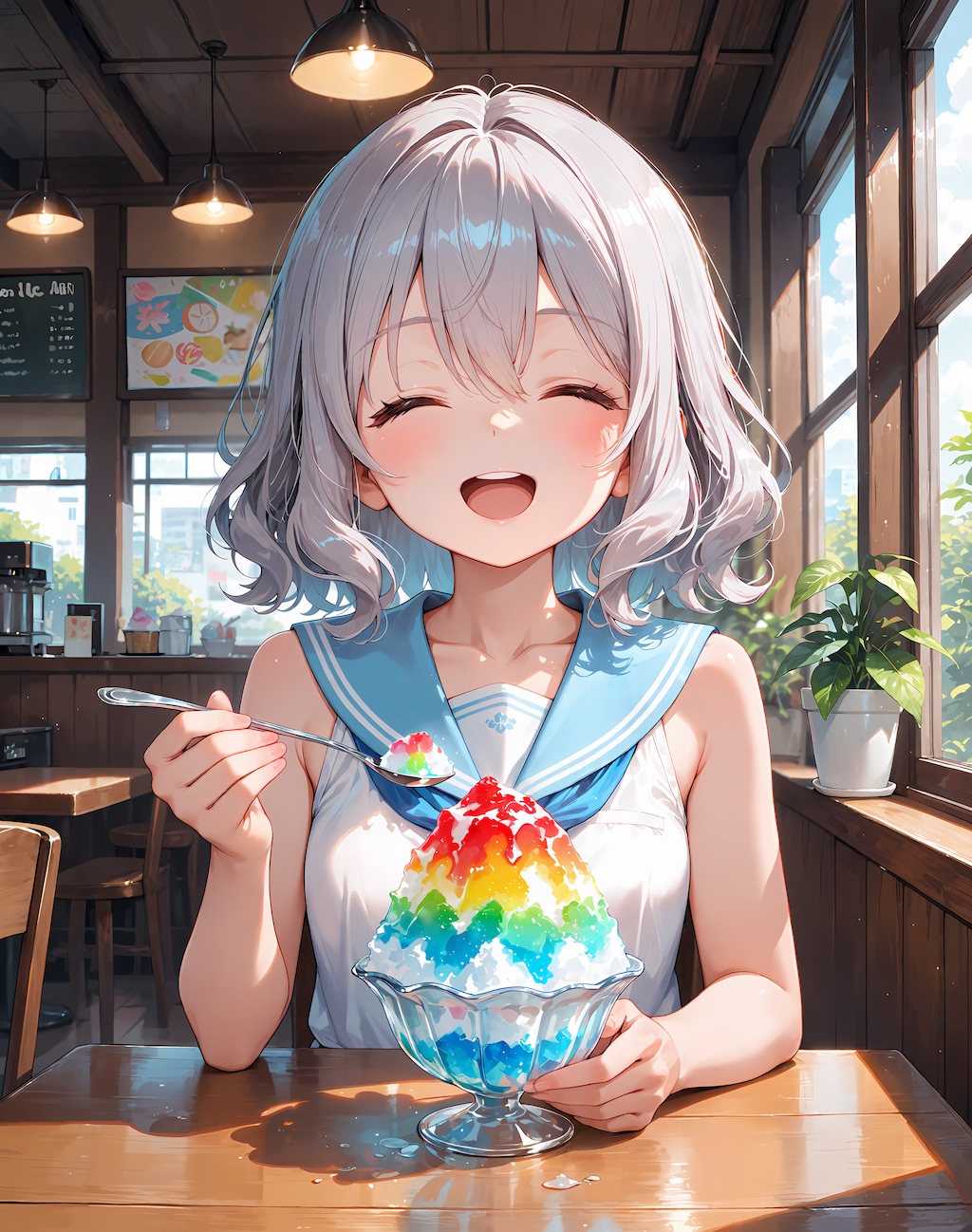 かき氷うまぁ🍧