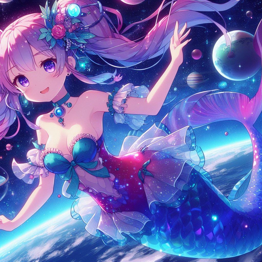 宇宙遊泳人魚ちゃん
