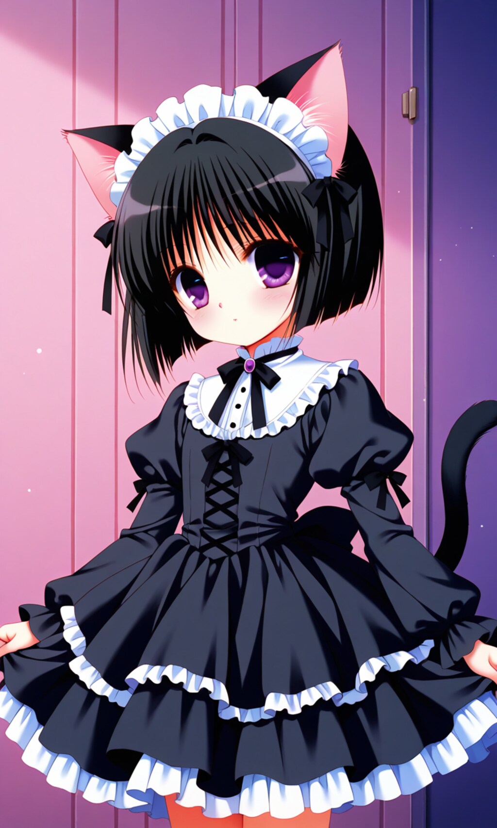 亜人のお着替え