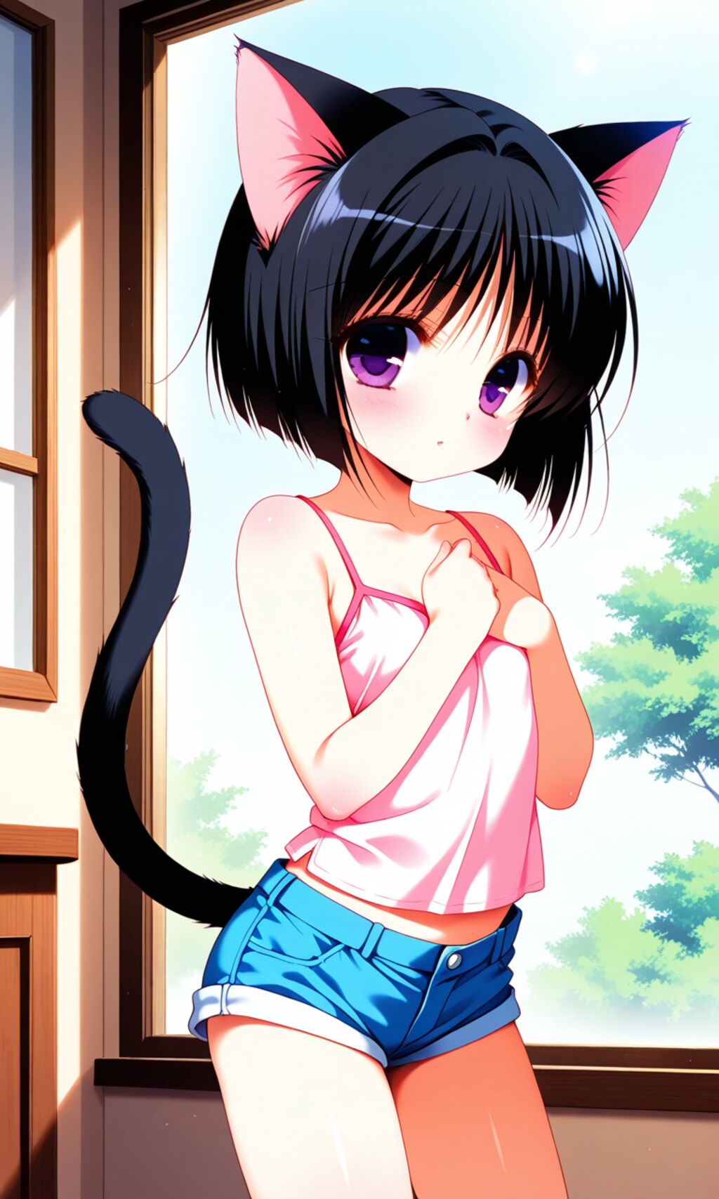 亜人のお着替え