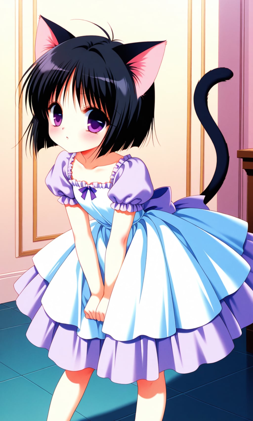 亜人のお着替え