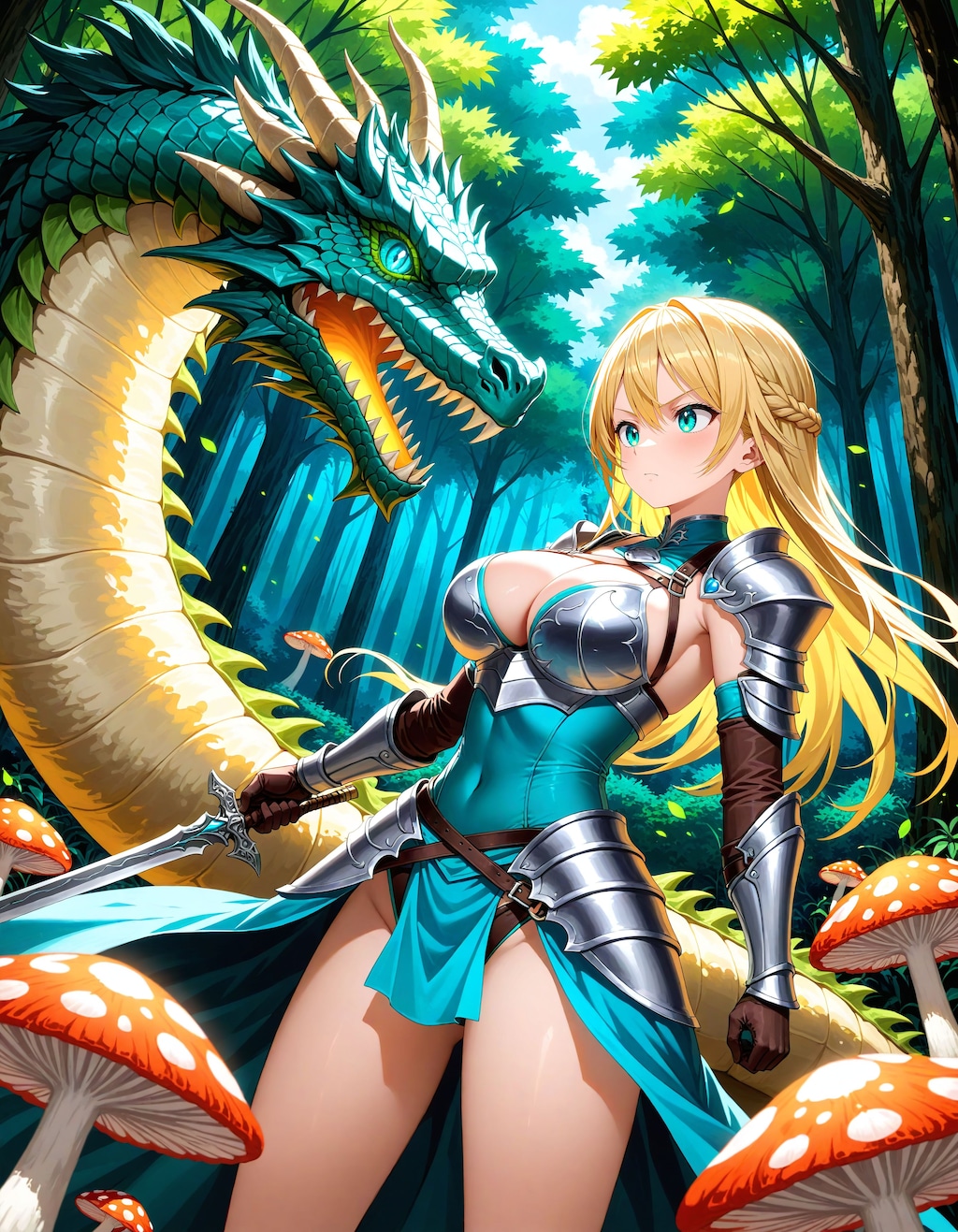 ドラゴンを従えて