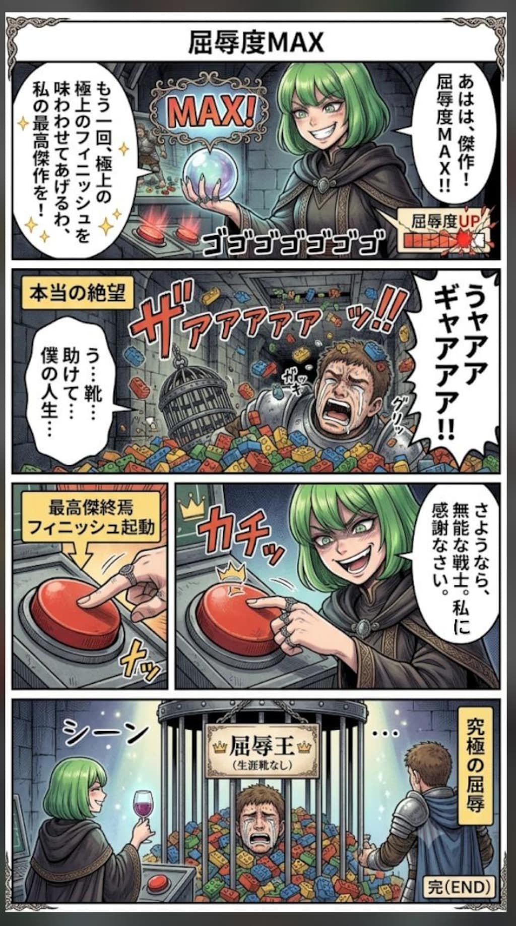 影牢｢コミカル｣漫画版🤣　　　　　　　　　　　　　　真夏の納涼トラップ祭り🧊