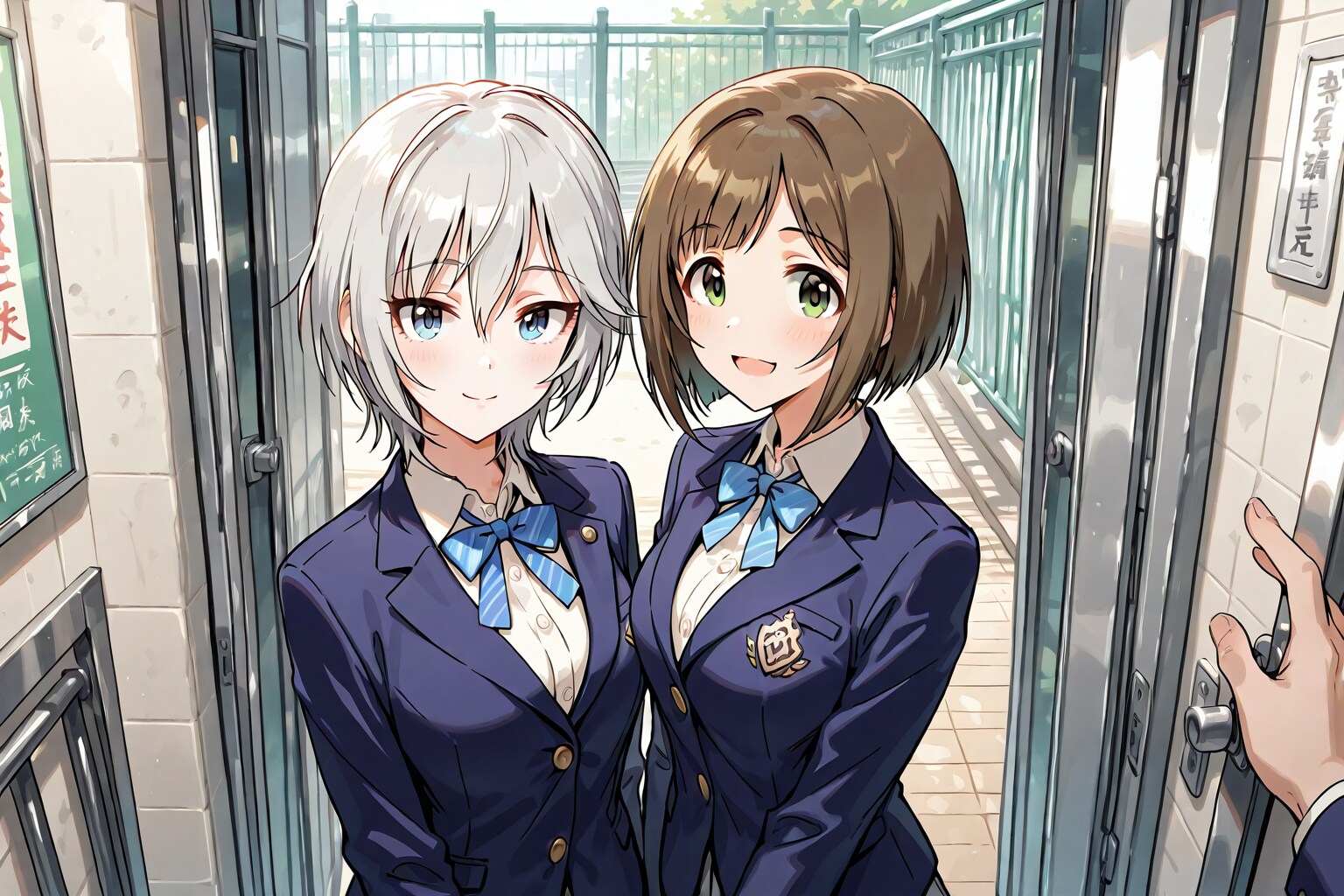 入学式に行ってきます、プロデューサー