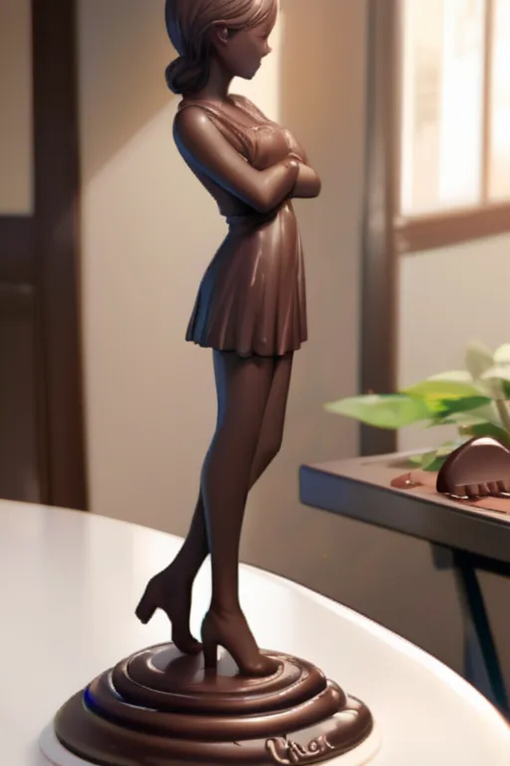 チョコレートフィギュア