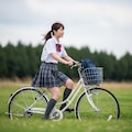 自転車通学 2枚目