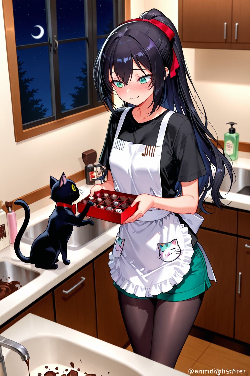 チョコできた💦