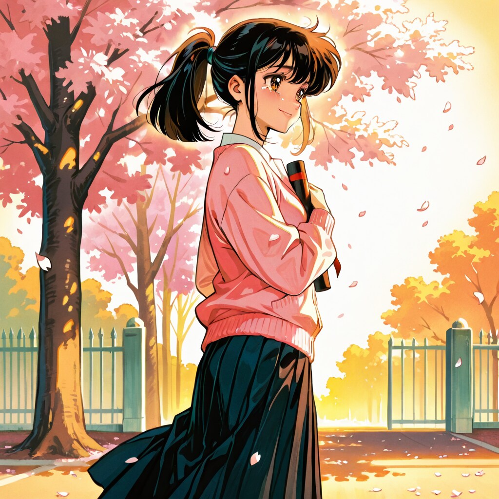 90年代アニメっぽい卒業