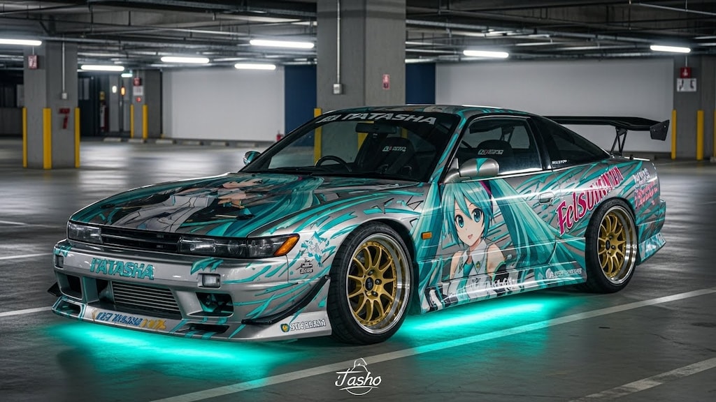 シルエイティ初音ミク痛車