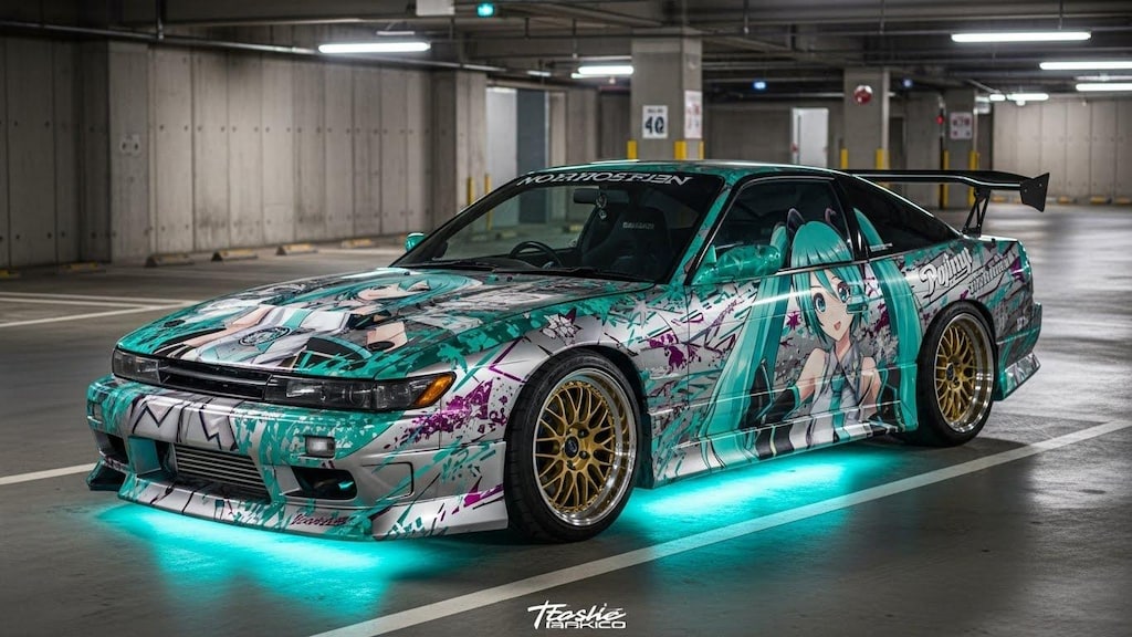 シルエイティ初音ミク痛車