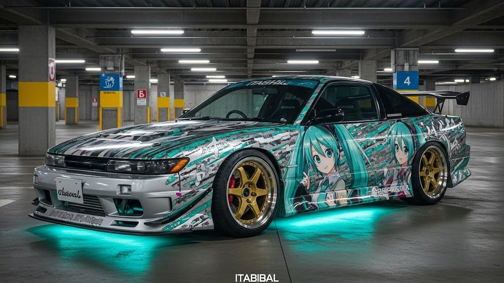 シルエイティ初音ミク痛車