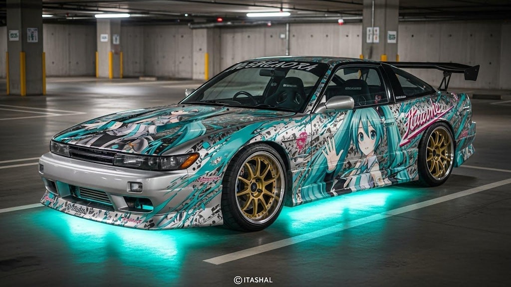 シルエイティ初音ミク痛車