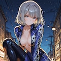 ドクロジャンプスーツ 2枚目