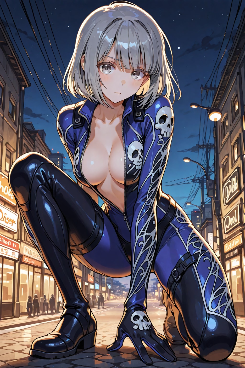 ドクロジャンプスーツ