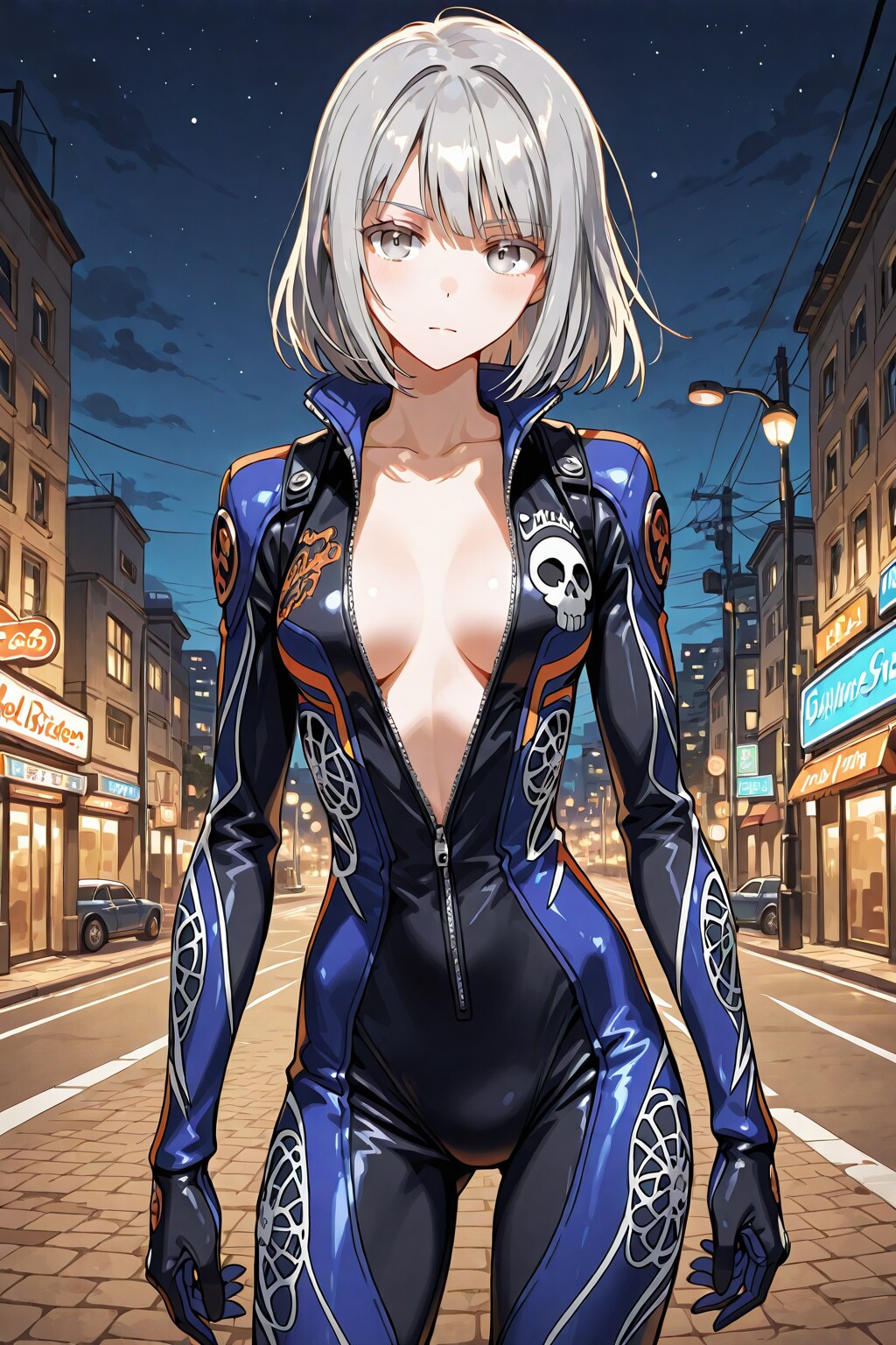 ドクロジャンプスーツ