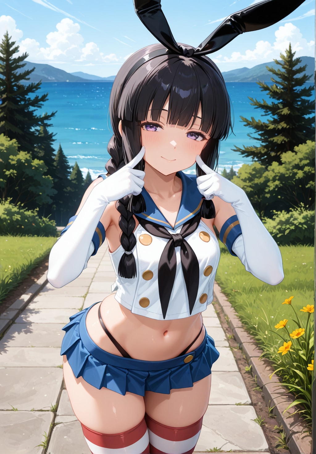 北上島風コス(艦これ)