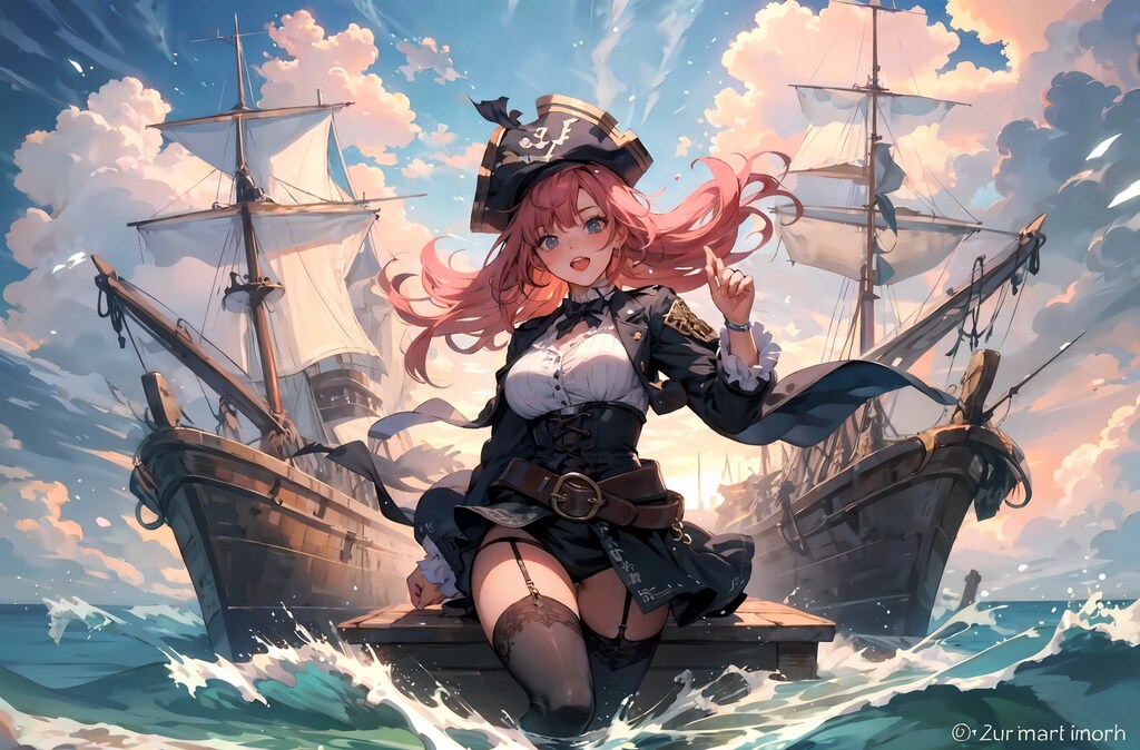 船長、海賊船団を連れてくる