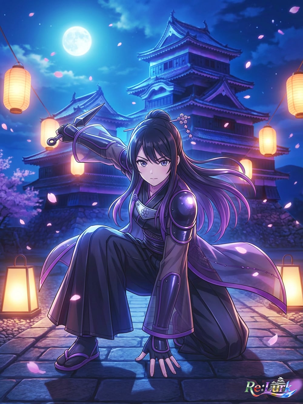 【Re:Lurk】Lyra(リラ)バトルイメージ | の人気AIイラスト・グラビア