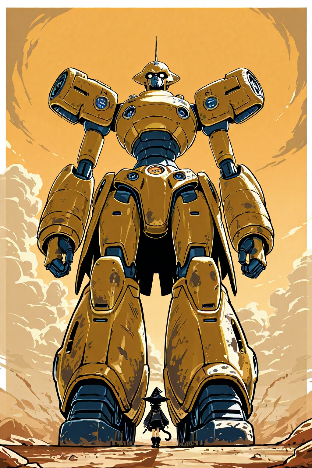 魔女とロボット | の人気AIイラスト・グラビア