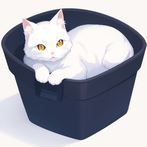 自分のベッドがあるのにこういう所に入りたがるよね猫って