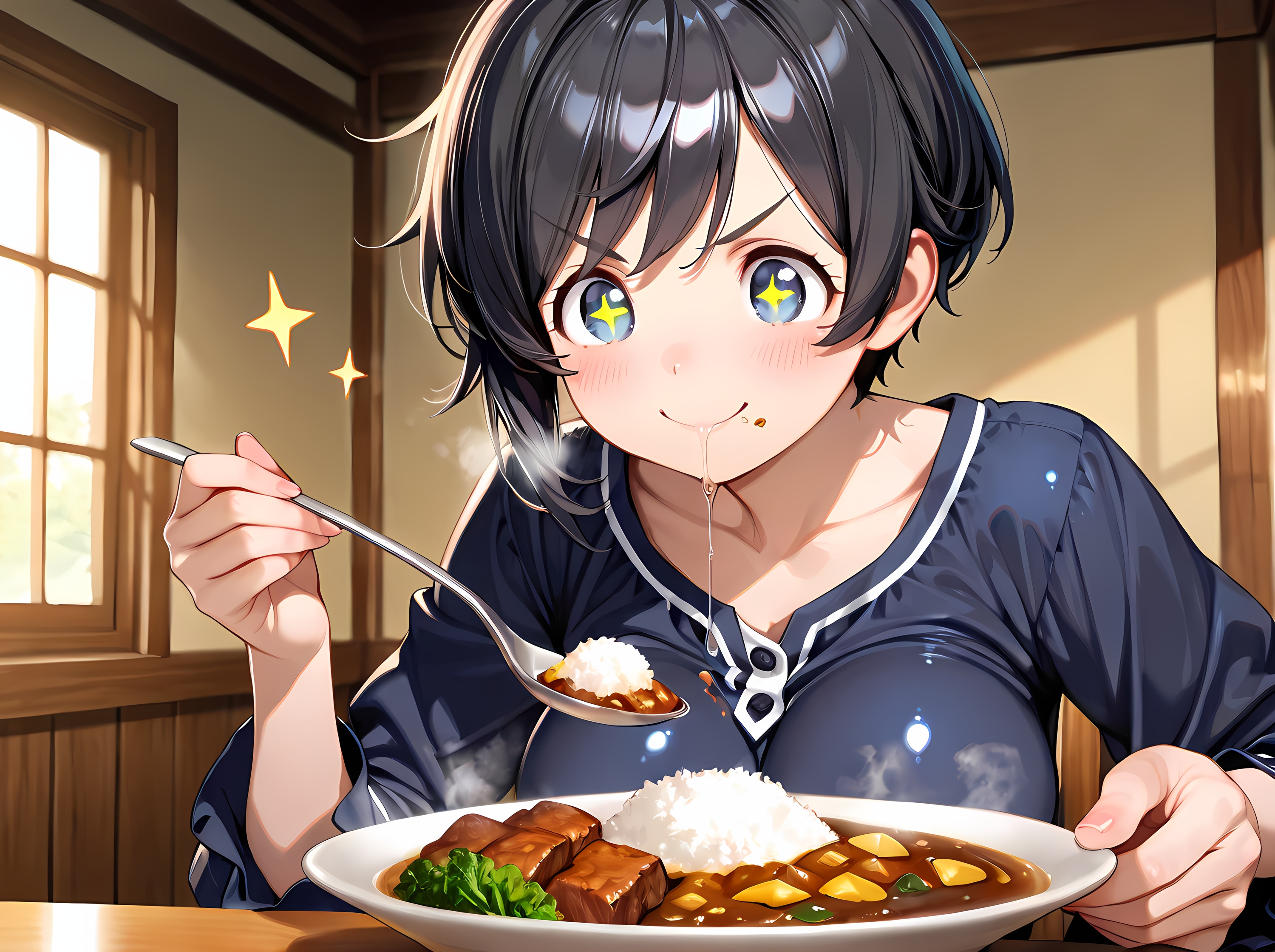 カレーは正義🍛 | の人気AIイラスト・グラビア