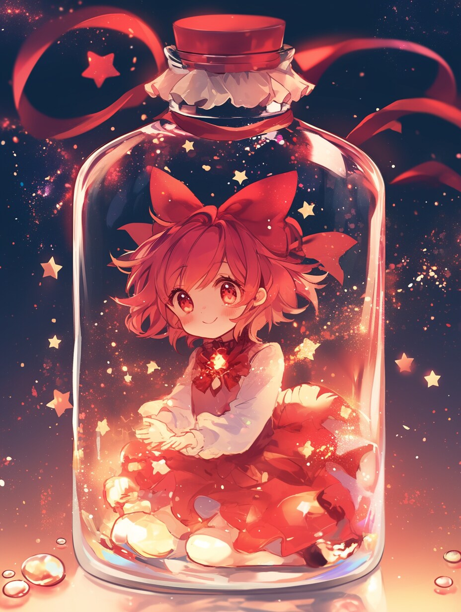 「瓶詰の少女」紅85