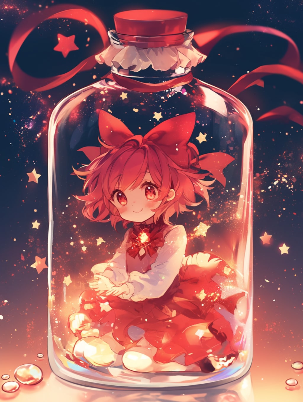 「瓶詰の少女」紅85